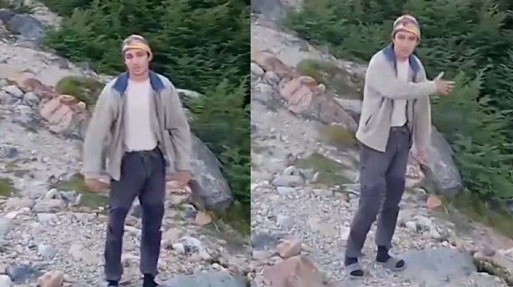 Un vecino de El Calafate encontró a turistas extranjeros haciendo una fogata en el bosque 
