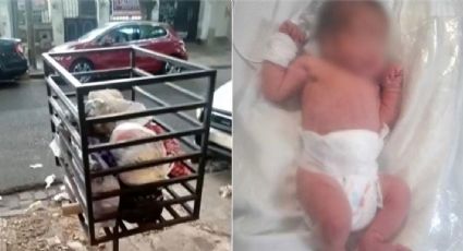 “Con el cordón umbilical y bolsas encima”: contó la policía que encontró a la bebé en el tacho