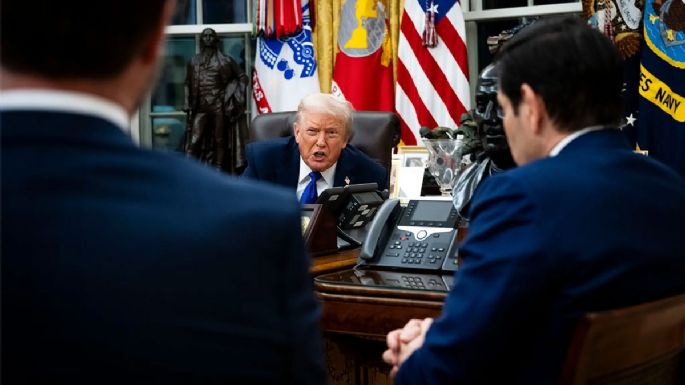 Trump sigue hablando de Venezuela como si fuera una de sus empresas