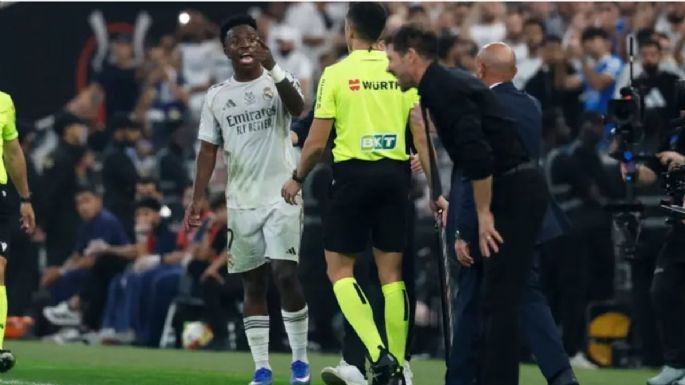 El picante duelo entre el Cholo Simeone y el brasileño Vinicius