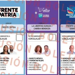 Atención: así es la boleta de candidatos para votar en Luján de Cuyo