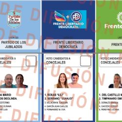 Atención: así es la boleta de candidatos en La Paz