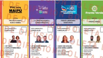 Atención: así es la boleta de candidatos para Maipú