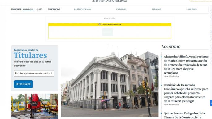 Manzano no para, ahora se vincula al diario El Universo de Ecuador