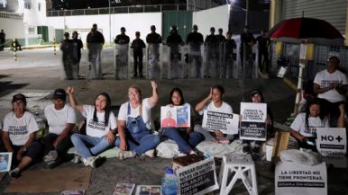 Foto iliustrativa de  Venezuela: familiares de presos políticos cumplen 24 horas en huelga de hambre en Caracas