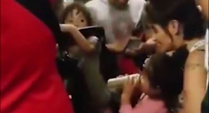 Le dio cerveza a su bebé en un tren y Capital Humano la denunció 