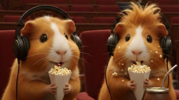 Los Cuyis comen pochoclos viendo el show del chisme electoral