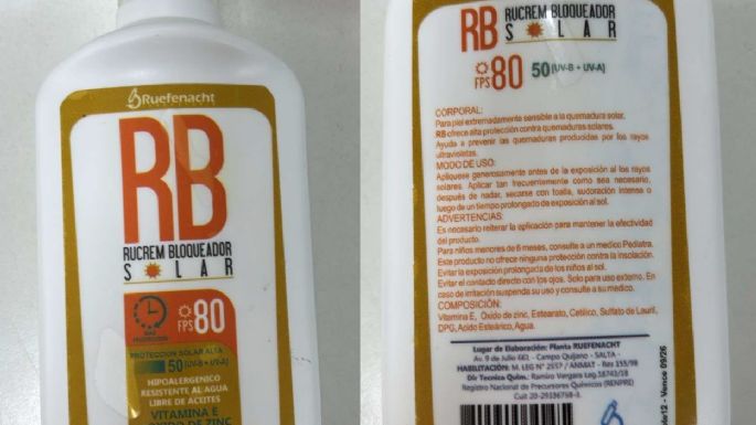 La ANMAT prohibió productos cosméticos 