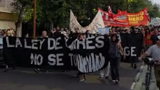 Lo que dejó la protesta contra la Ley de Glaciares en Mendoza