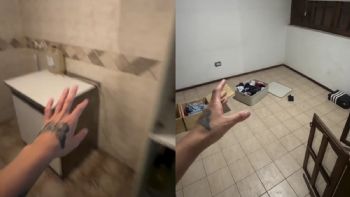 Apareció un video del supuesto ladrón que desvalijó la casa de su amiga en la Quinta 