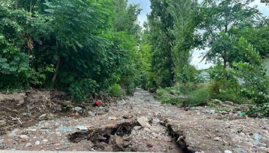 Tras las tormentas, vecinos de Luján aseguran que una calle quedó intransitable