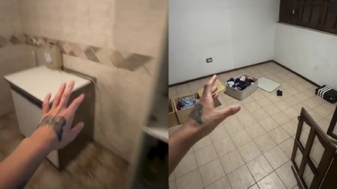 Apareció un video del supuesto ladrón que desvalijó la casa de su amiga en la Quinta 
