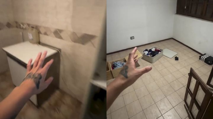 Apareció un video del supuesto ladrón que desvalijó la casa de su amiga en la Quinta 