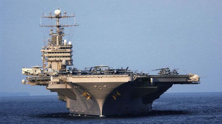 EE.UU. derribó a un dron iraní que se acercaba a uno de sus portaviones
