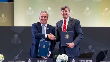 EE.UU. y la Argentina firmaron un acuerdo de minerales críticos