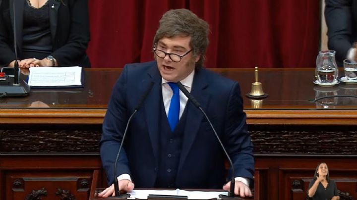 Con cruces con el kirchnerismo, Milei anunció reformas y dijo que "la malaria se ha terminado"