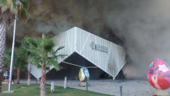 Se incendió el Casino de San Martín 