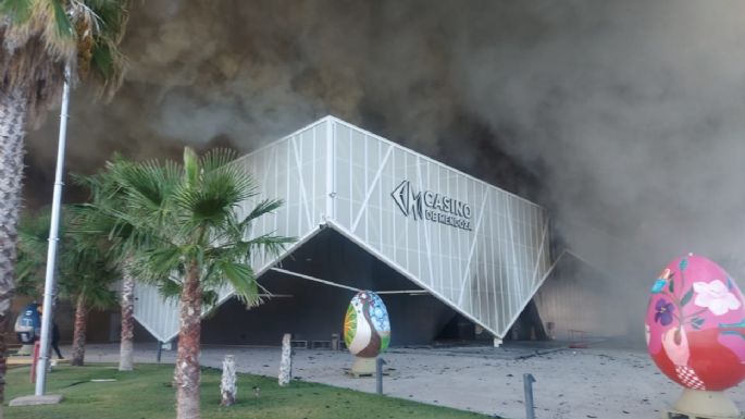Se incendió el Casino de San Martín 