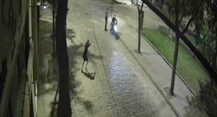 Le dispararon a un influencer durante un robo y quedó todo grabado