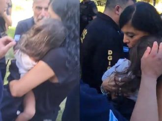 Encontraron a Esmeralda, la niña de dos años que había desaparecido en Cosquín