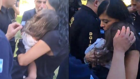 Encontraron a Esmeralda, la niña de dos años que había desaparecido en Cosquín