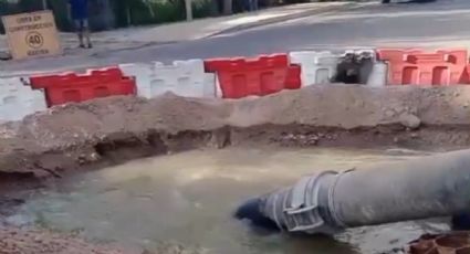 La cloaca que el gobierno de Alfredo Cornejo no logra tapar