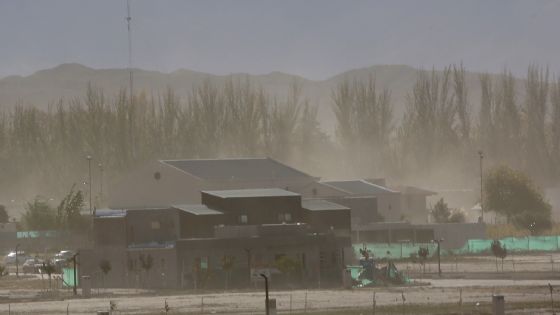 Zonda: Malargüe suspendió las clases en todos los niveles 