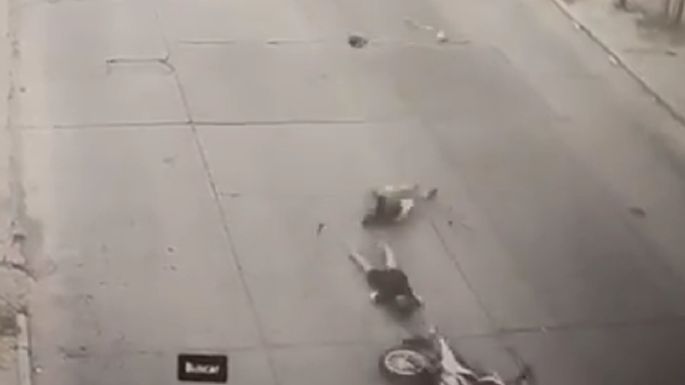 Un motociclista murió degollado tras chocar con una soga que estaba atravesada en la calle