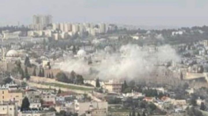 Un misil iraní impactó a metros del Muro de los Lamentos