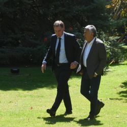 Santilli reactivó la “rosca” con gobernadores en su visita a Mendoza