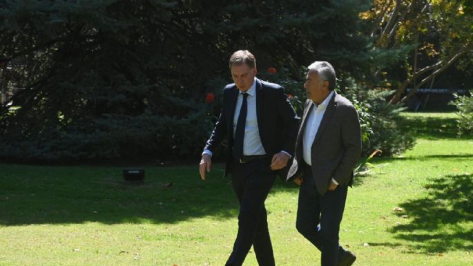 Santilli reactivó la “rosca” con gobernadores en su visita a Mendoza