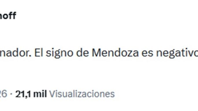 Cornejo es tendencia en X por lo que publicó sobre el empleo en Mendoza