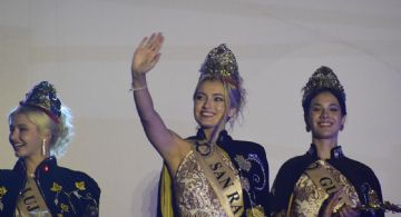 La Reina de la Vendimia viene de San Rafael y se llama Azul Antolínez