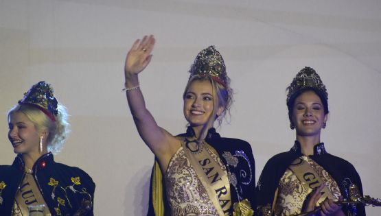 La Reina de la Vendimia viene de San Rafael y se llama Azul Antolínez