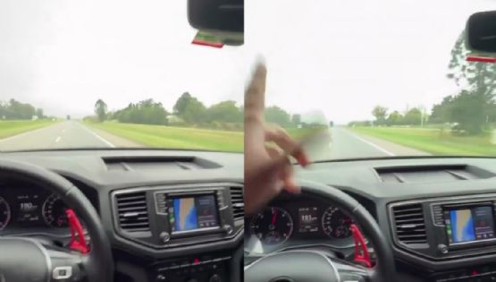 Manejaba a casi 200 km/h, lo subió a redes y fue identificado: será inhabilitado