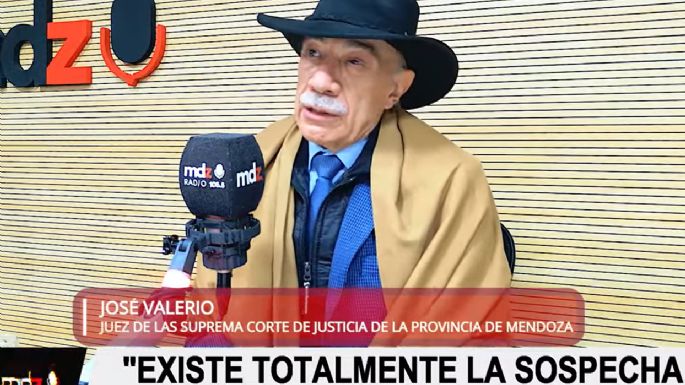 José Valerio: "Yo entiendo que hay interferencia política en la Justicia"