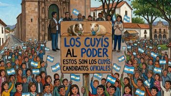 Los Cuyis se paran de manos y enfrentan a leones, mandriles y pumas