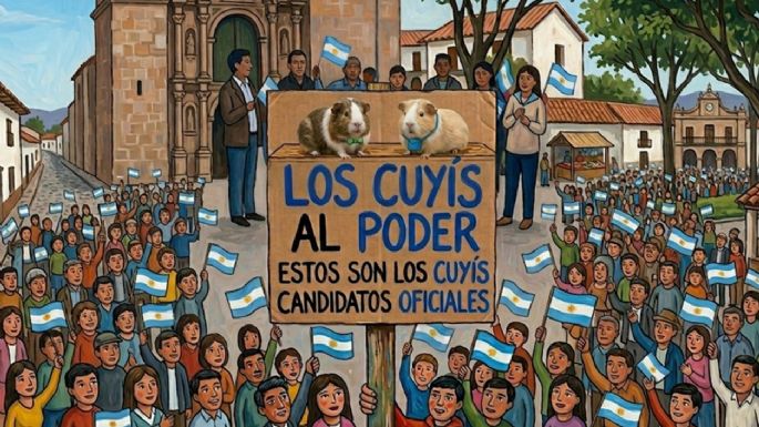 Los Cuyis se paran de manos y enfrentan a leones, mandriles y pumas