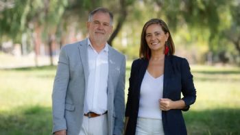 UNCuyo: Javier Ozollo y Fernanda Bernabé con una alternativa plurar defendiendo la educación pública