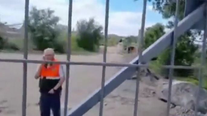 Denuncian que una minera tapó el acceso a un arroyo y cerró un camino público 