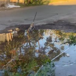 Una persistente pérdida de agua afecta a Guaymallén