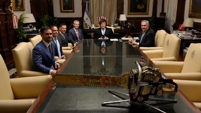 Javier Milei recibió al empresario estadounidense Peter Thiel