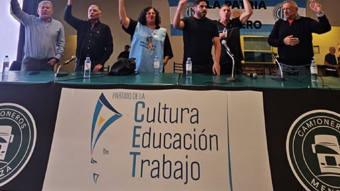 Camioneros Mendoza, lanzó el partido Cultura Educación y Trabajo (CET)