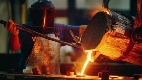 El sector de la fundición en caída: menos actividad y menos empleo 