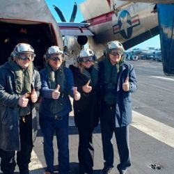 Milei participará de ejercicios navales tras la llegada del portaviones USS Nimitz a Mar del Plata 