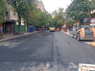 Habilitan el tránsito en General Paz, pero comienzan trabajos en otra calle del Centro 