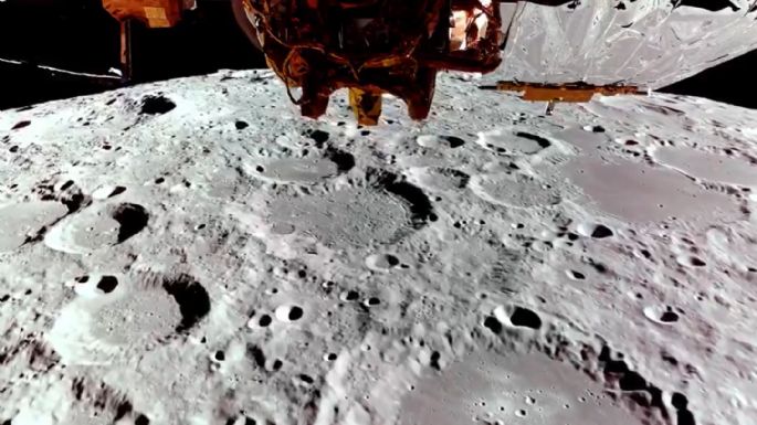 Gracias a la misión Artemis II se difunden imágenes inéditas del lado oculto de la luna