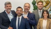 Foto ilustrativa de la nota titulada: Nuevo capítulo del sugestivo acercamiento entre Ulpiano Suarez y Matías Stevanato