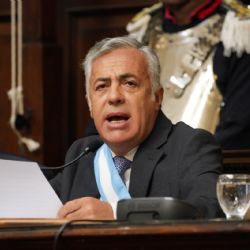 Cornejo quiere una nueva fase de transformación con empresarios y el sistema educativo