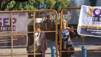 Para quién son la vallas que rodean de la Legislatura 